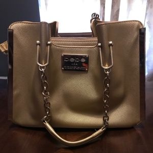 Bebe Gold Purse